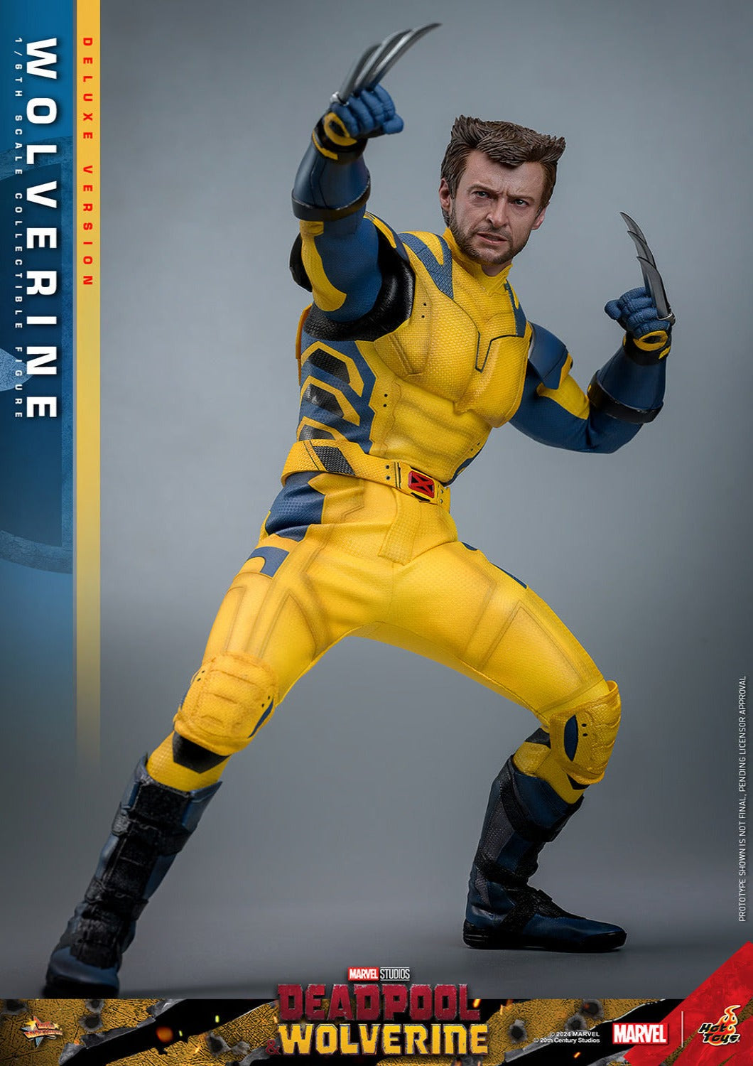 HOT TOYS MARVEL'S DEADPOOL & WOLVERINE - WOLVERINE 1/6 (DELUXE VERSION) MMS754 (PRE-ORDER)