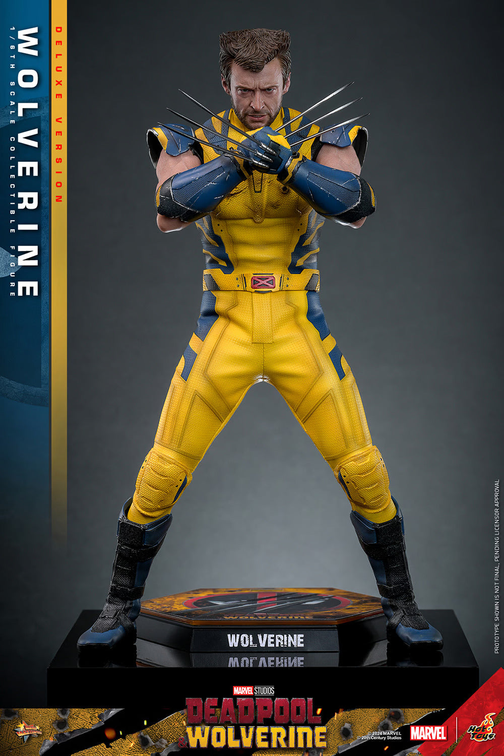 HOT TOYS MARVEL'S DEADPOOL & WOLVERINE - WOLVERINE 1/6 (DELUXE VERSION) MMS754 (PRE-ORDER)