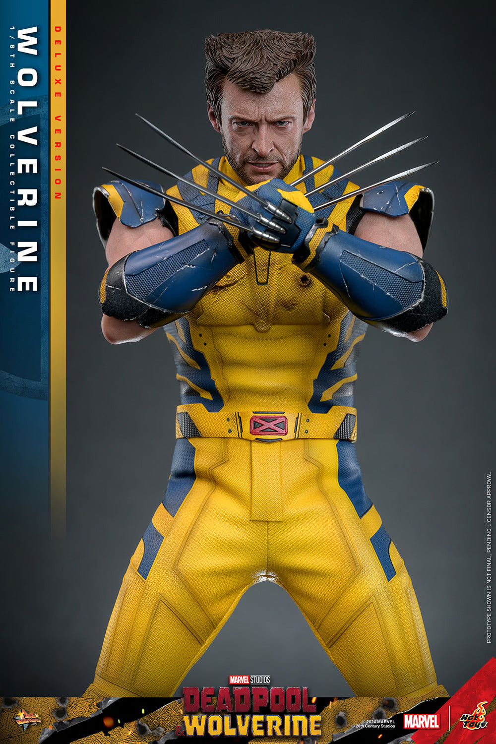 HOT TOYS MARVEL'S DEADPOOL & WOLVERINE - WOLVERINE 1/6 (DELUXE VERSION) MMS754 (PRE-ORDER)