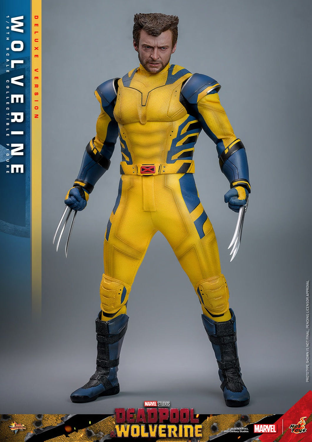 HOT TOYS MARVEL'S DEADPOOL & WOLVERINE - WOLVERINE 1/6 (DELUXE VERSION) MMS754 (PRE-ORDER)