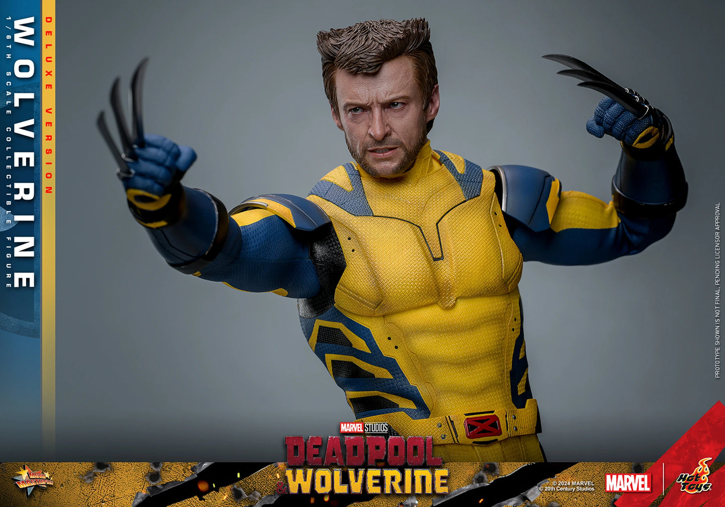 HOT TOYS MARVEL'S DEADPOOL & WOLVERINE - WOLVERINE 1/6 (DELUXE VERSION) MMS754 (PRE-ORDER)