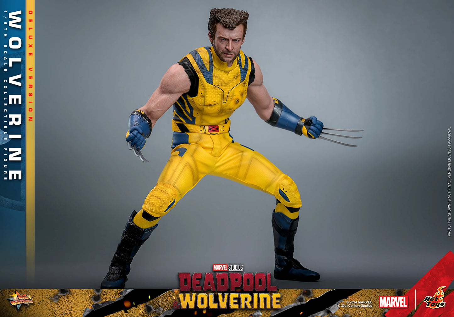 HOT TOYS MARVEL'S DEADPOOL & WOLVERINE - WOLVERINE 1/6 (DELUXE VERSION) MMS754 (PRE-ORDER)