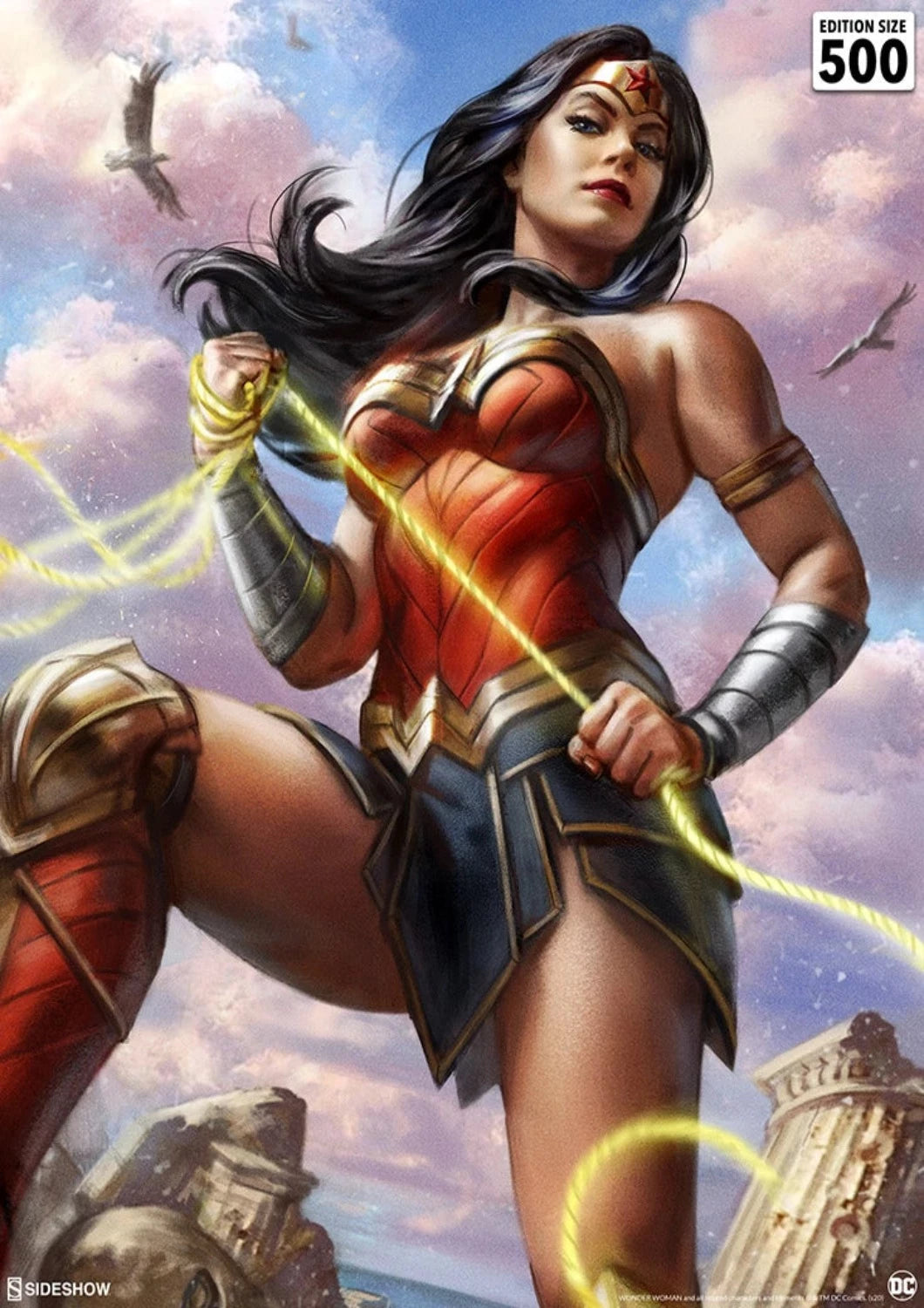 Sideshow Wonder Woman ART PRINT 501119U - Anotoys Collectibles