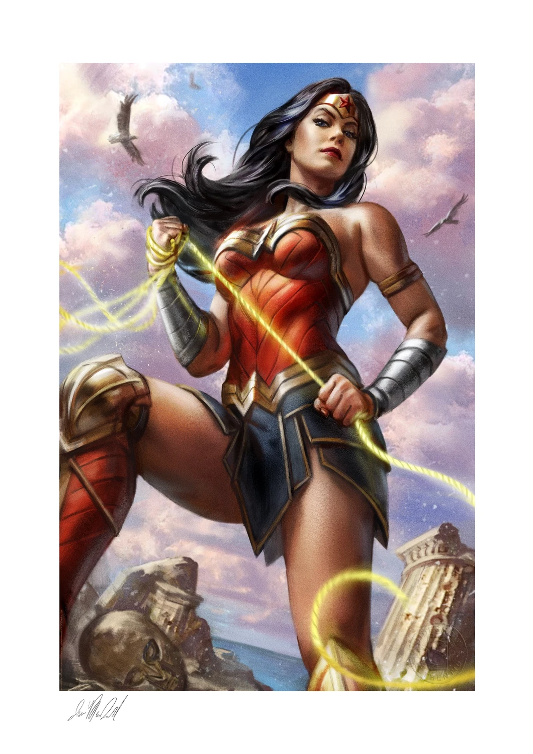 Sideshow Wonder Woman ART PRINT 501119U - Anotoys Collectibles