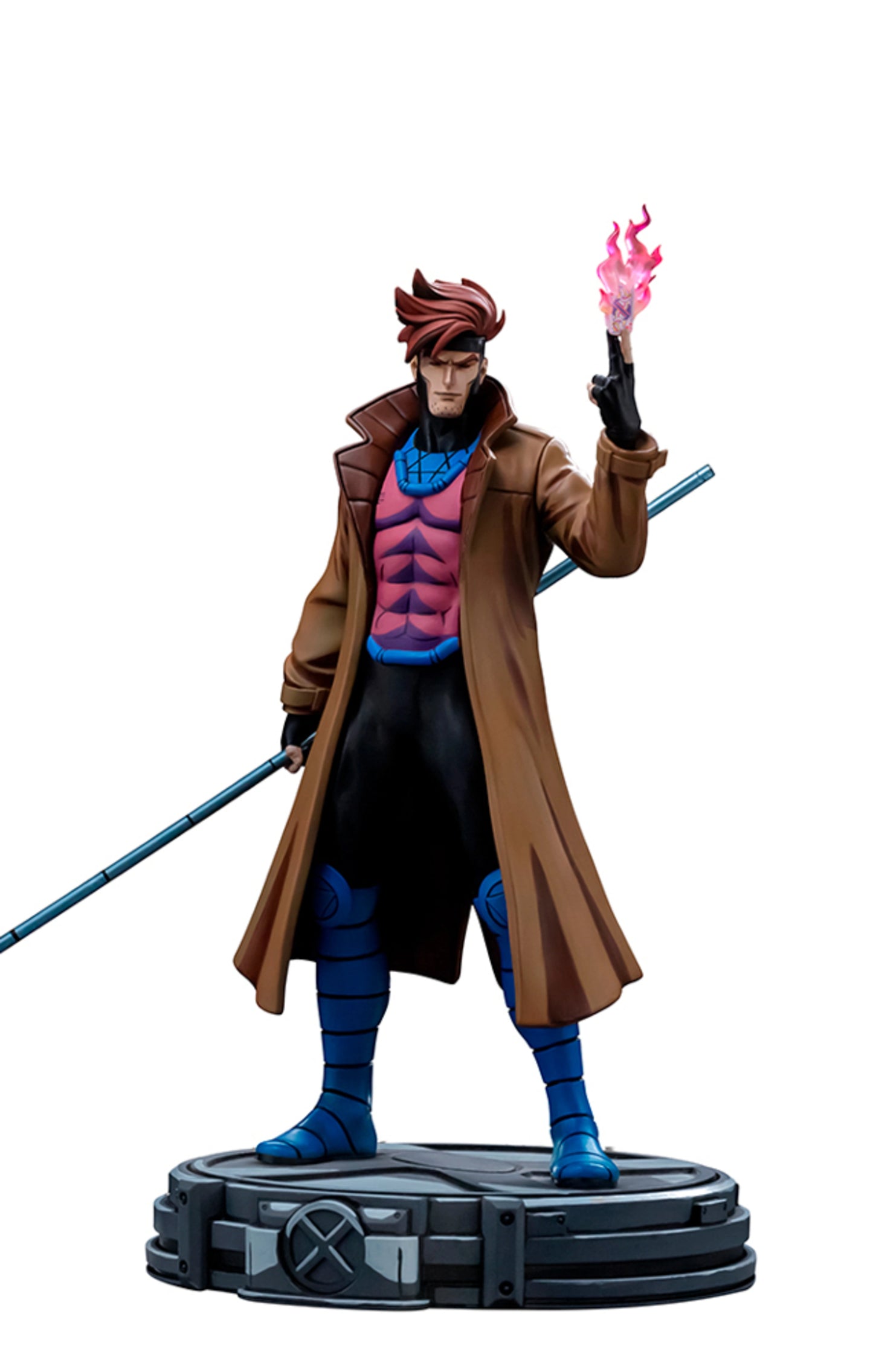 IRON STUDIOS GAMBIT X-MEN '97 MARVEL ART SCALE 1/10 - MARCAS99724-10 (PRE-ORDER) - Anotoys Collectibles