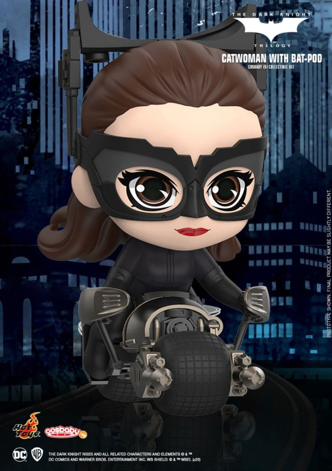 CATWOMAN WITH BAT-POD