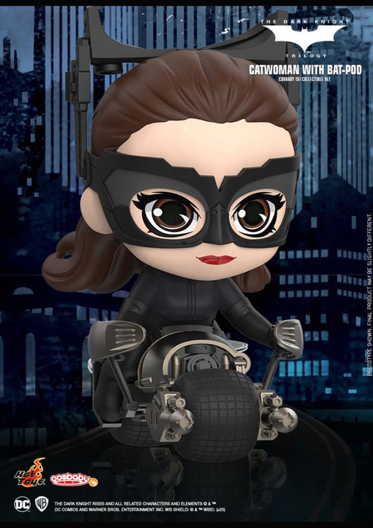 COSBABY THE DARK KNIGHT RISES CATWOMAN WITH BAT-POD COSB725 - Anotoys Collectibles