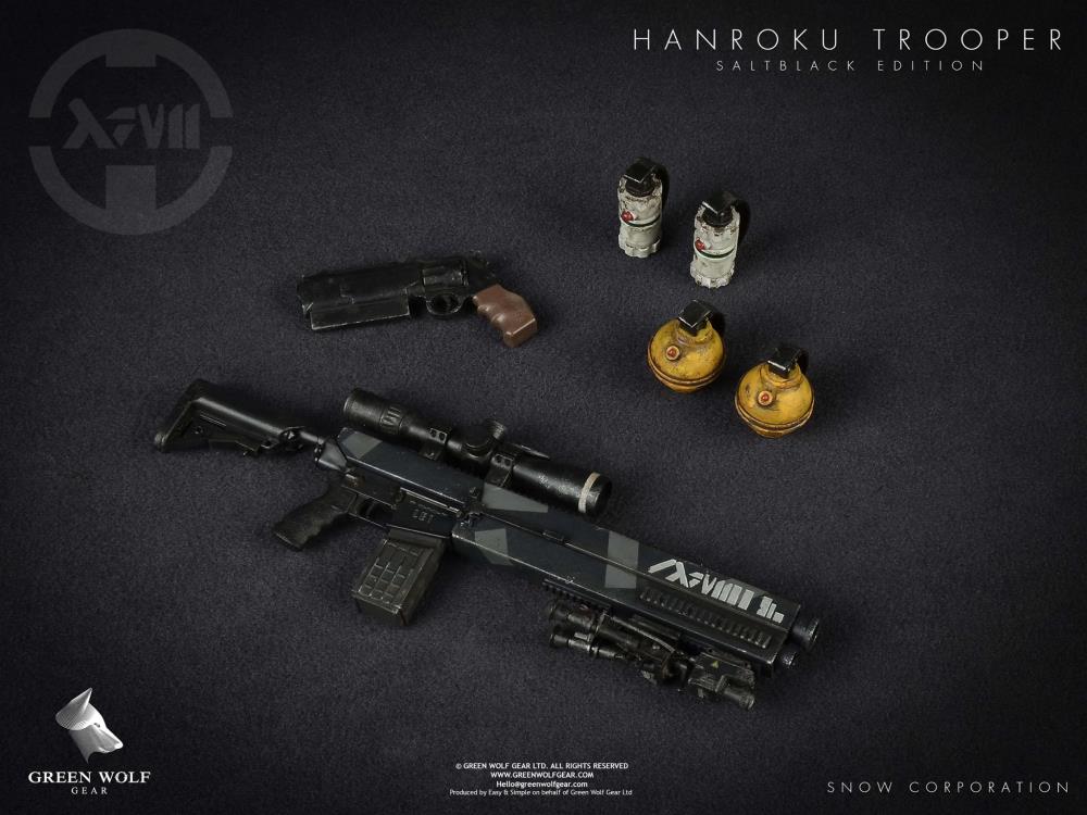 HANROKU TROOPER SALT BLACK EDITION 1/6 (REGULAR)