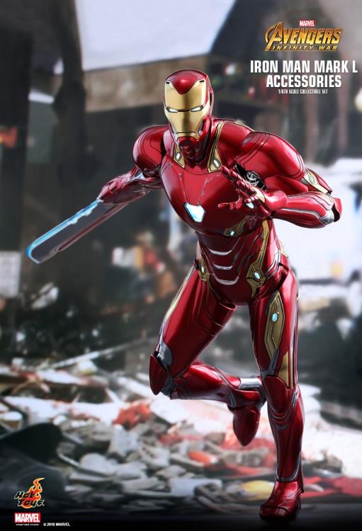 HOT TOYS MARVEL  AVENGERS INFINITY WAR IRON MAN MARK L - MARK 50 ACCESSORIES COLLECTIBLE SET 1/6 - ACS004 - Anotoys Collectibles