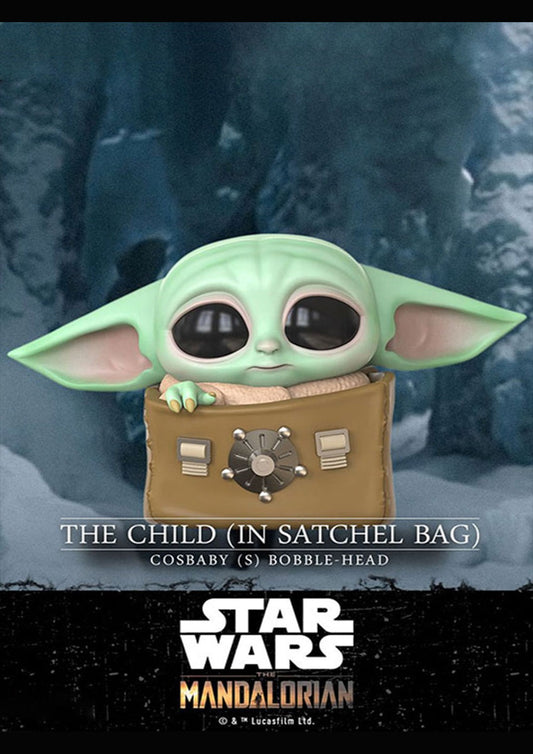 COSBABY STAR WARS THE CHILD IN SATCHEL BAG BOBBLE HEAD COSB841 - Anotoys Collectibles