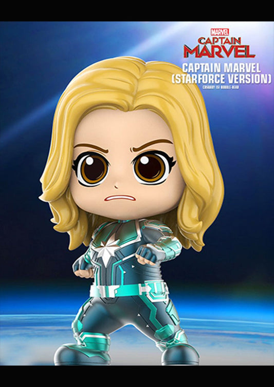 COSBABY CAPTAIN MARVEL (STARFORCE VERSION) BOBBLE-HEAD - COSB543 - Anotoys Collectibles