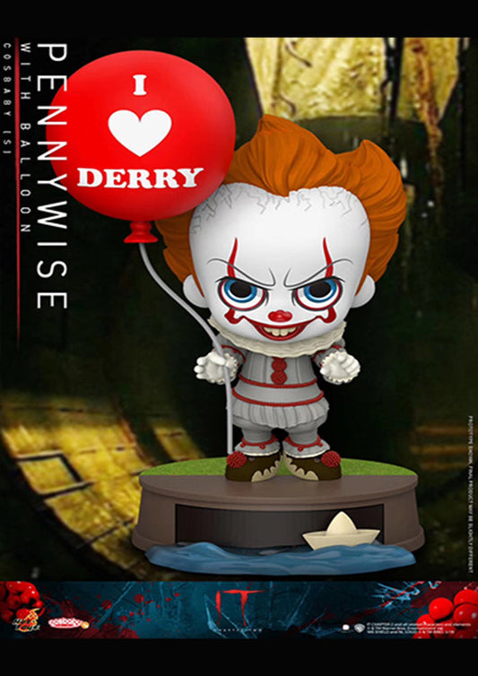 COSBABY IT CHAPTER 2 PENNYWISE WITH BALLOON COSB684 - Anotoys Collectibles