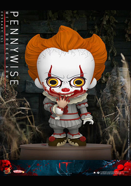 COSBABY IT CHAPTER 2 PENNYWISE WITH BROKEN ARM COSB685 - Anotoys Collectibles