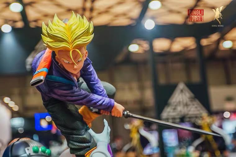 Soul Wing Dragon Ball Z SSJ Trunks vs Mecha Freeza 1/4 Regular Version - Anotoys Collectibles