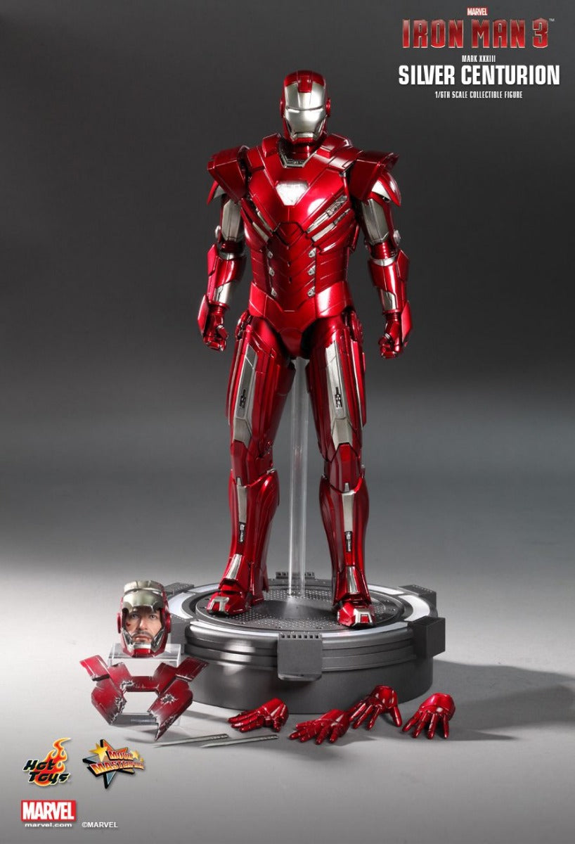 HOT TOYS MARVEL IRONMAN 3: SILVER CENTURION SPECIAL EDITION (MARK 33) 1/6TH - MMS213 - Anotoys Collectibles