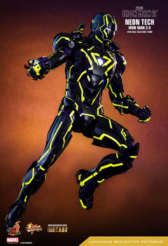 HotToys　シリアルナンバー入　ネオンテック アイアンマン 1.0&2.0 IRON MAN 2 NEON TECH IRON MAN 2.0 1/6 MMS523D29 – Anotoys
