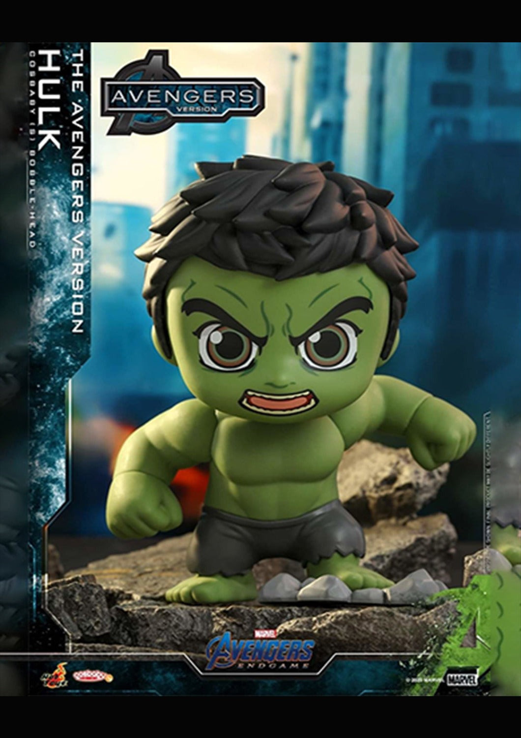 COSBABY AVENGERS ENDGAME HULK BOBBLE-HEAD - COSB786