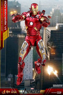 HOTTOYS アイアンマン マーク7 ホットトイズ　mark7 marvel Amazon.com: Hot Toys Iron Man Mark VII The Avengers 1:6