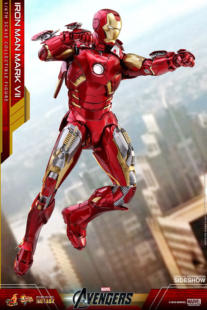 THE AVENGERS IRON MAN COLLECTIBLE FIGURE MARK VII - MARK 7