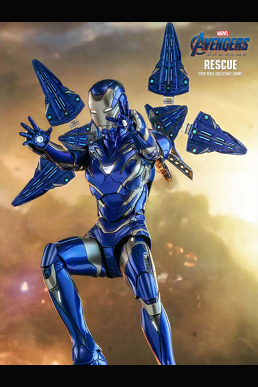 HOT TOYS MARVEL AVENGERS ENDGAME: RESCUE 1/6TH SCALE COLLECTIBLE FIGURE - MMS538D32 - Anotoys Collectibles