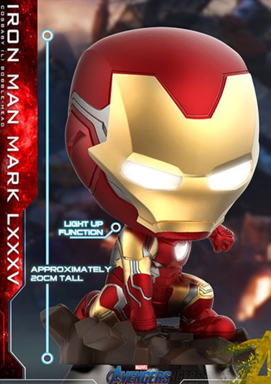 L) IRON MAN MARK 85 BOBBLE-HEAD COSB660 – Anotoys Collectibles