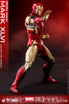 Hot toys iron cheap man concept art version