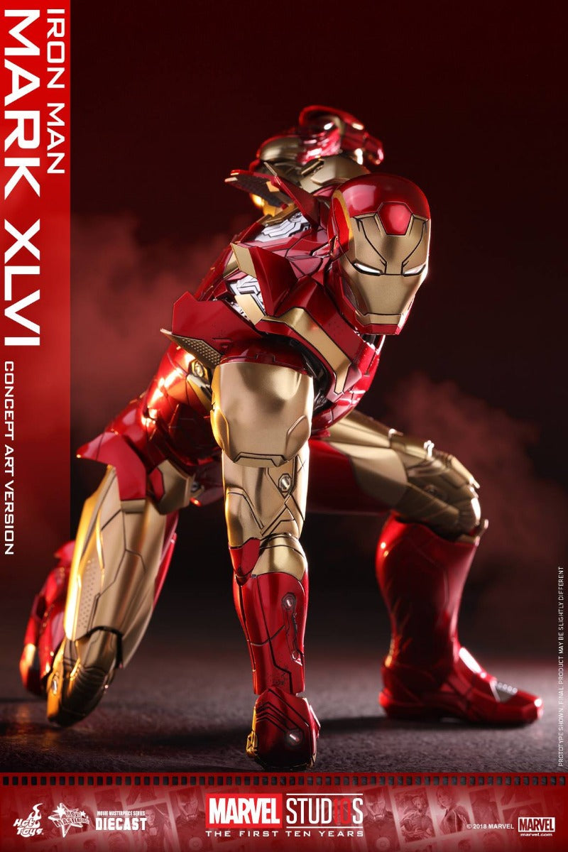 Hot toys store mark 46 concept