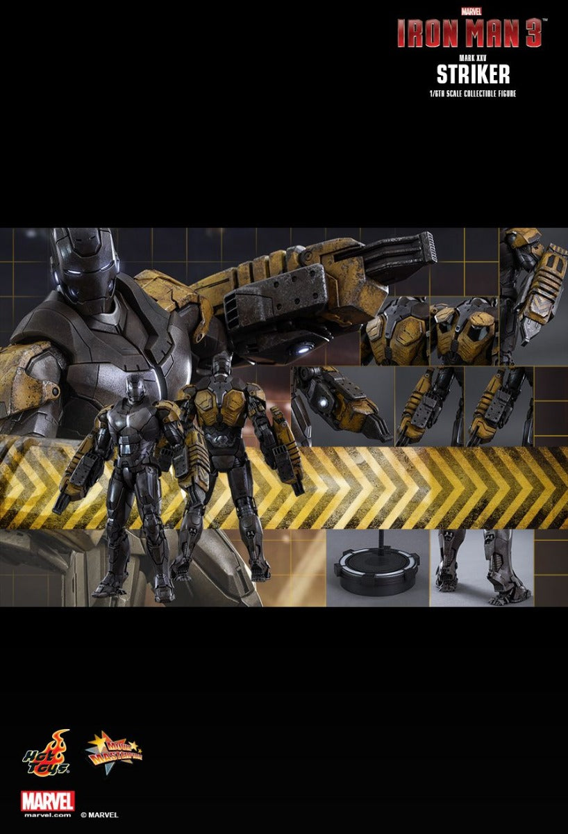 HOT TOYS MARVEL IRON MAN 3: IRON MAN STRIKER  ( MARK 25 ) - MMS277 - Anotoys Collectibles