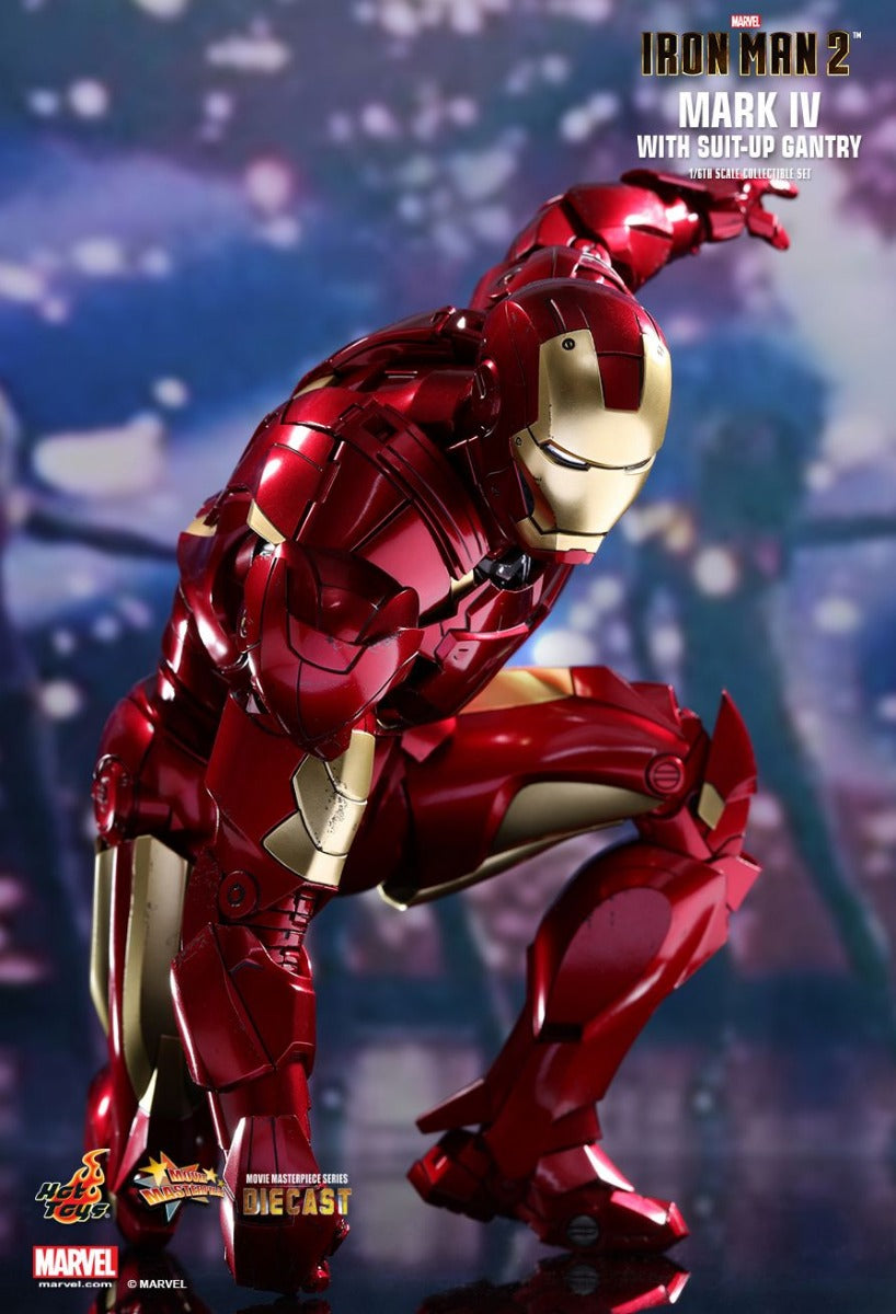 Hot toys iron man store mark iv suit up gantry