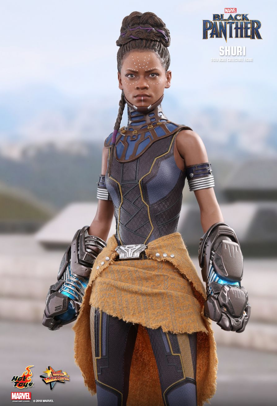HOT TOYS MARVEL BLACK PANTHER: SHURI 1/6 SCALE COLLECTIBLE FIGURE - MMS501 - Anotoys Collectibles