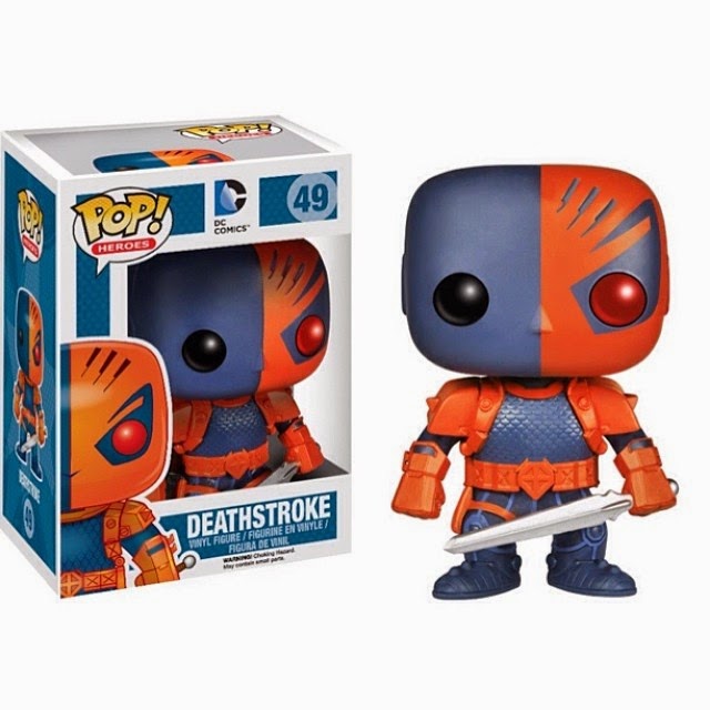 FUNKO DEATHSTROKE with Free  BEARBRICK VOLTES V SERIES 38 - Anotoys Collectibles