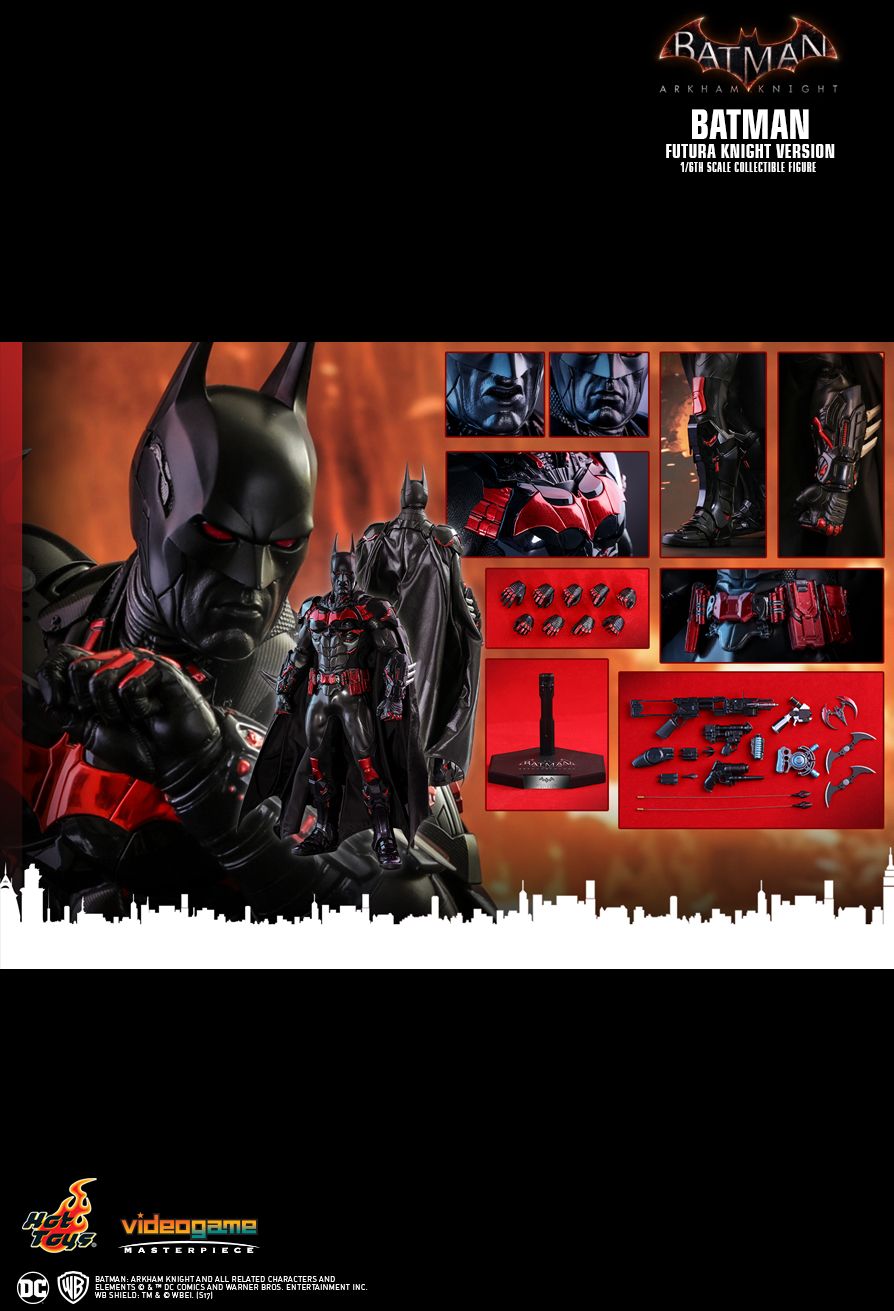 Hot toys batman futura hot sale knight