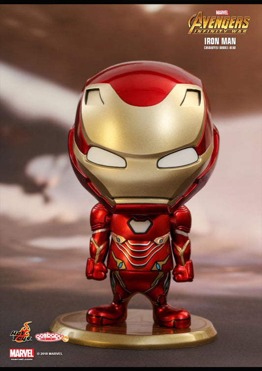 COSBABY IRON MAN BOBBLE-HEAD - COSB460 - Anotoys Collectibles