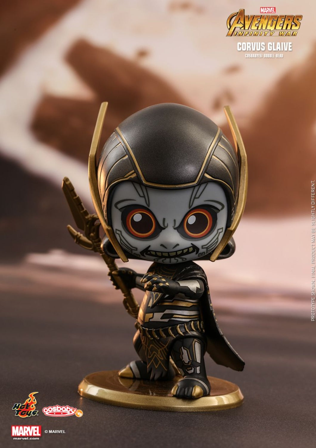 AVENGERS INFINITY WAR CORVUS GLAIVE BOBBLE-HEAD COSB449
