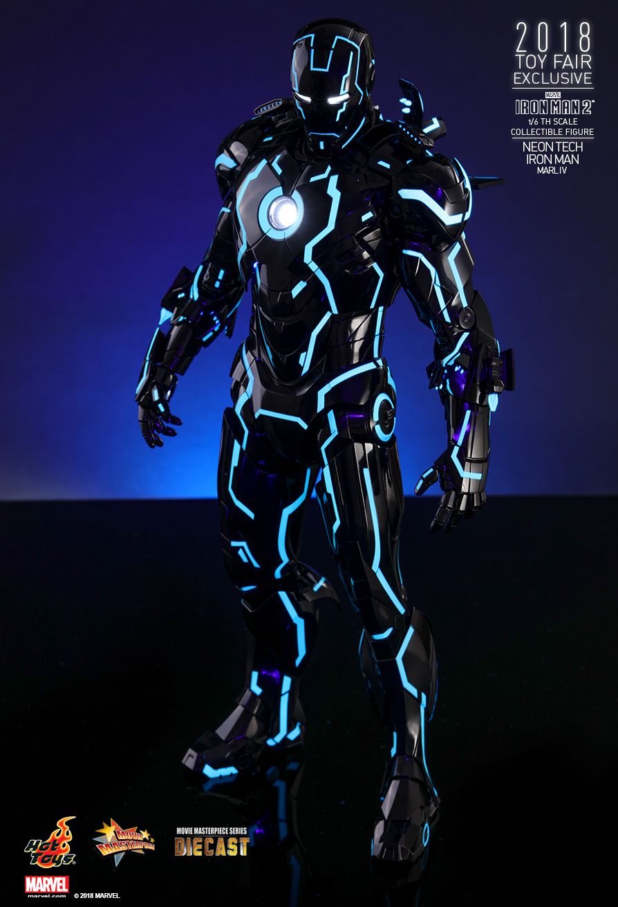 IRON MAN 2 NEON TECH MARK IV