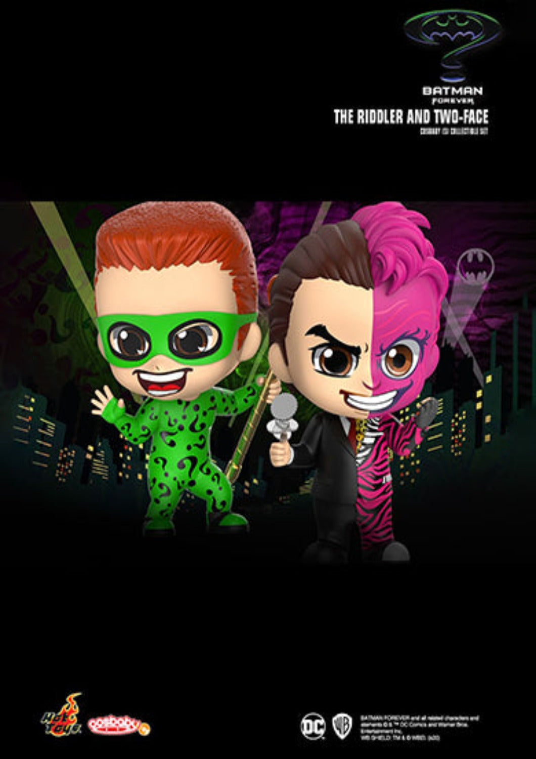 (S) BATMAN FOREVER THE RIDDLER AND TWO-FACE COLLECTIBLE SET - COSB720 ...