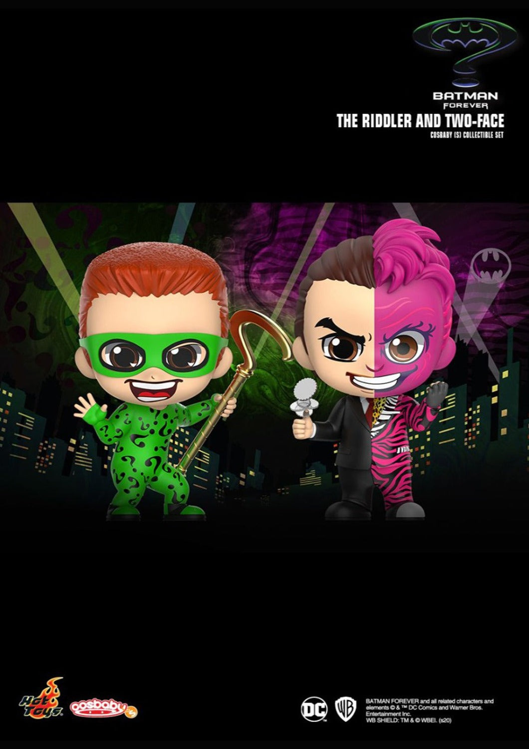 (S) BATMAN FOREVER THE RIDDLER AND TWO-FACE COLLECTIBLE SET - COSB720 ...