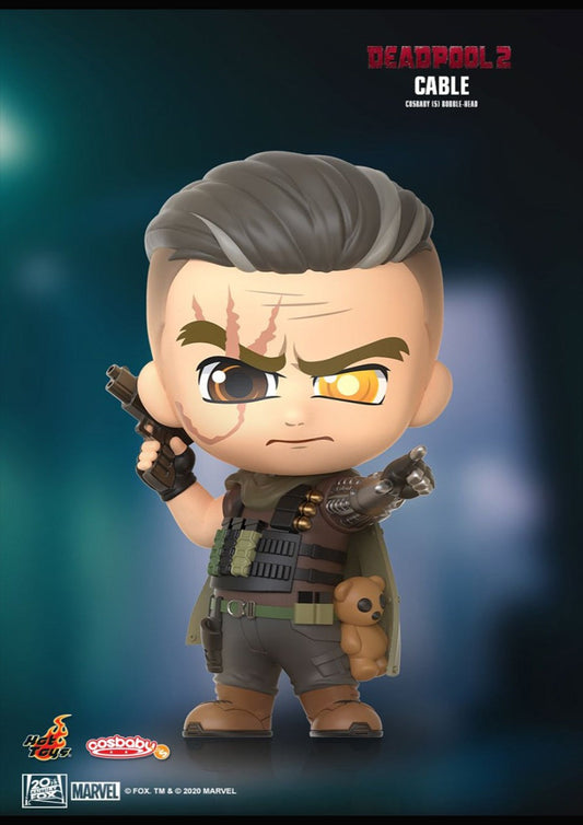 COSBABY DEADPOOL 2:CABLE BOBBLE-HEAD COSB789 - Anotoys Collectibles
