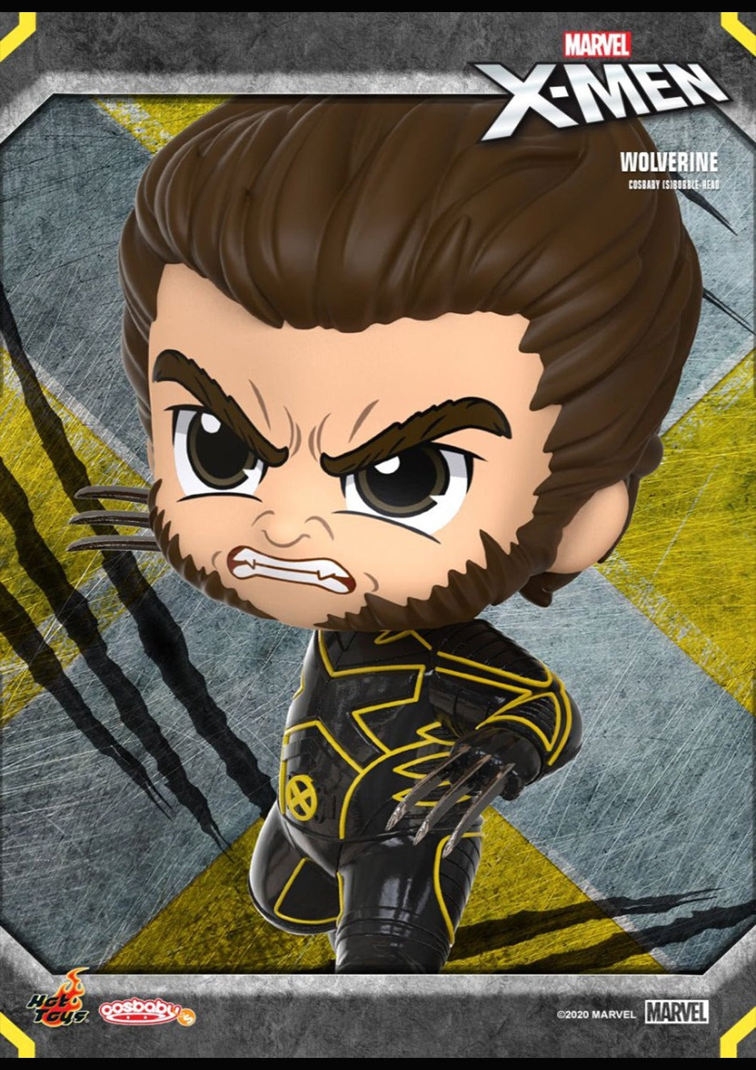 COSBABY X-MEN WOLVERINE BOBBLE-HEAD COSB802 - Anotoys Collectibles