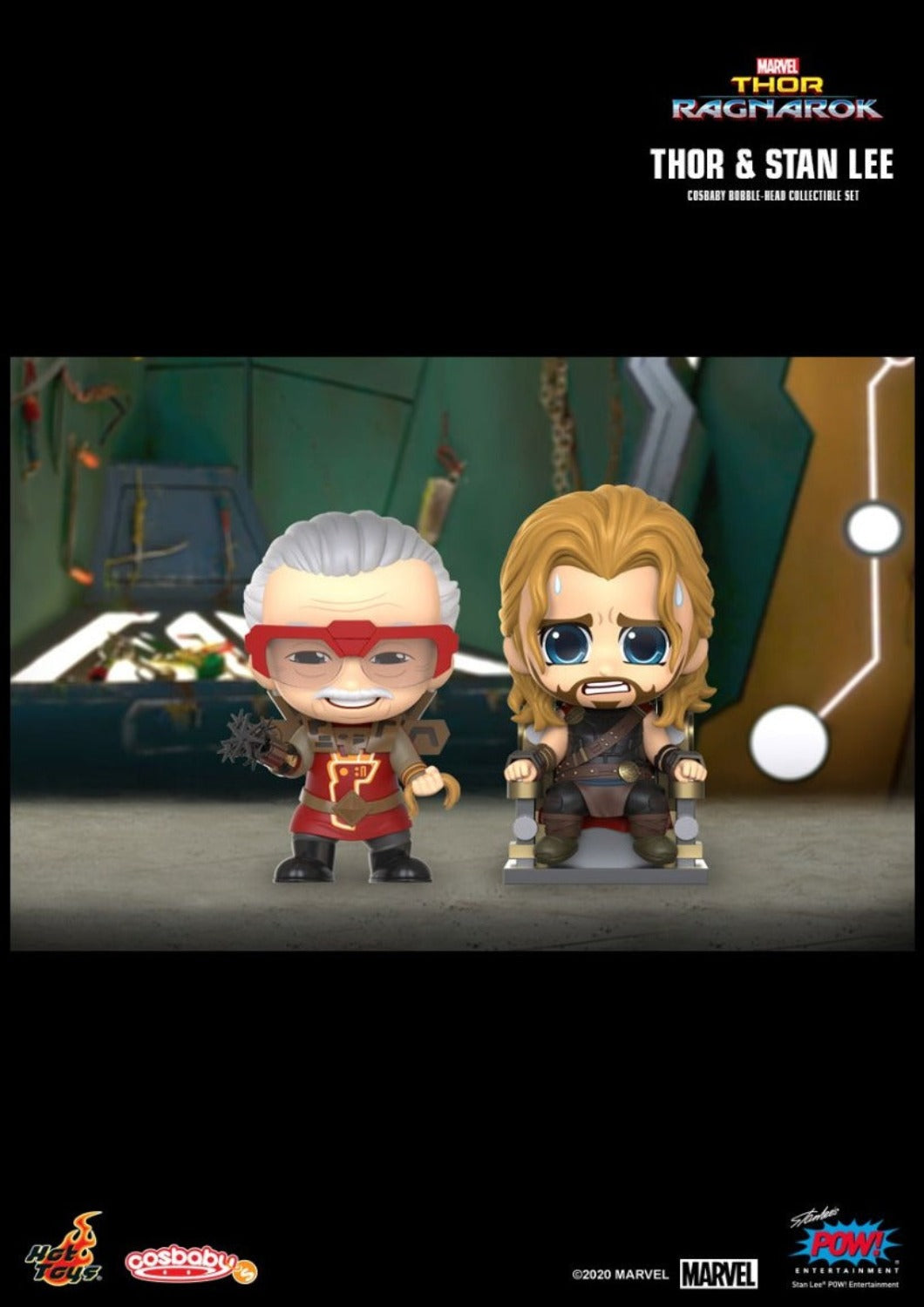 Stan Lee Ragnarok (S) THOR: RAGNAROK STAN LEE & THOR BOBBLE-HEAD COLLECTIBLE SET ...