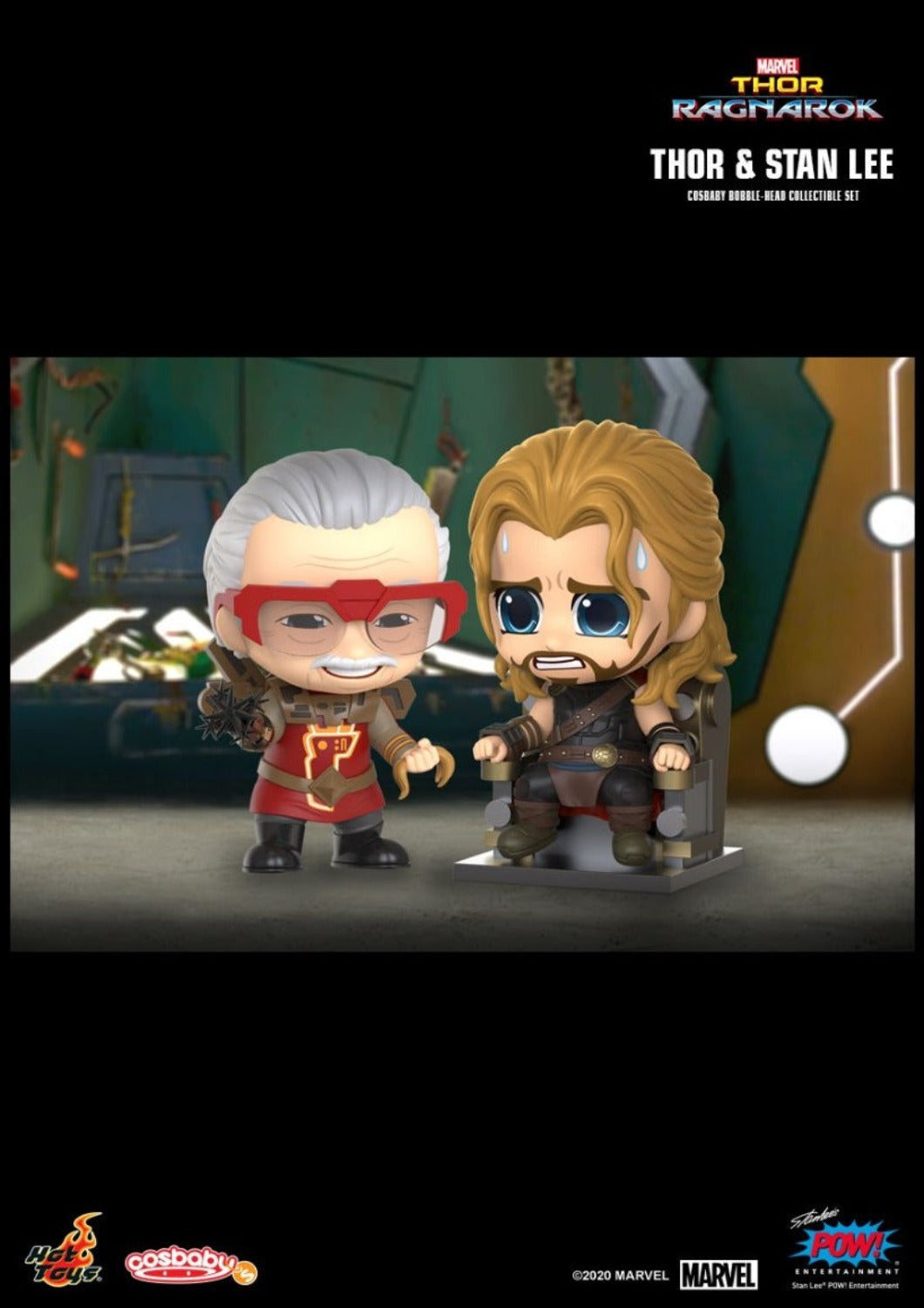 Stan Lee Ragnarok (S) THOR: RAGNAROK STAN LEE & THOR BOBBLE-HEAD COLLECTIBLE SET ...