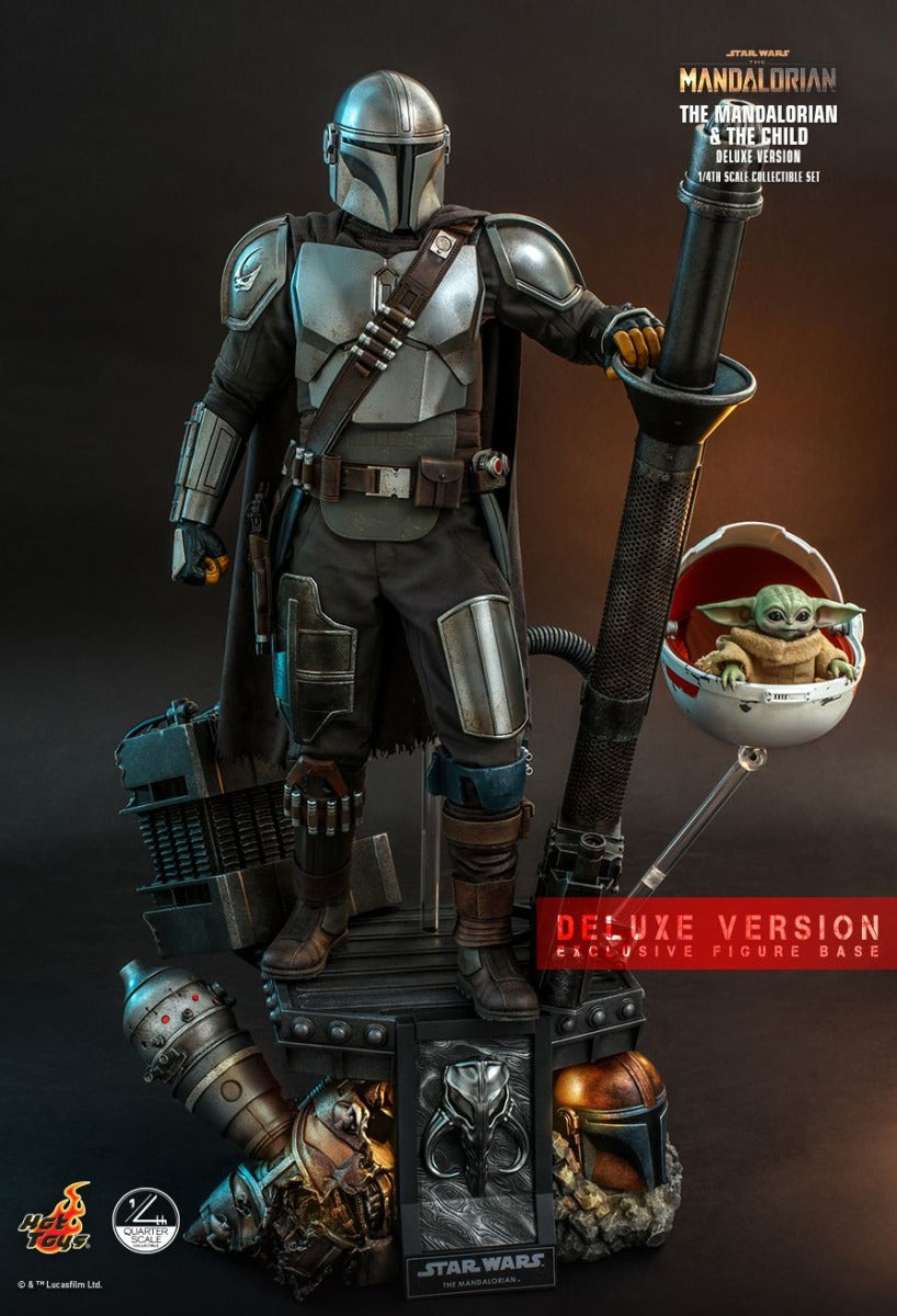 MANDALORIAN & THE CHILD COLLECTIBLE SET (DELUXE VERSION)