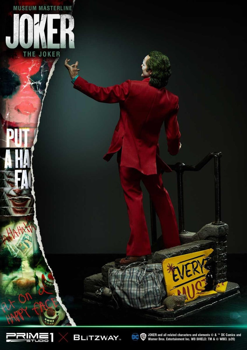 PRIME 1 STUDIO DC BLITZWAY 2019 MOVIE JOKER STATUE BONUS VER 1/3