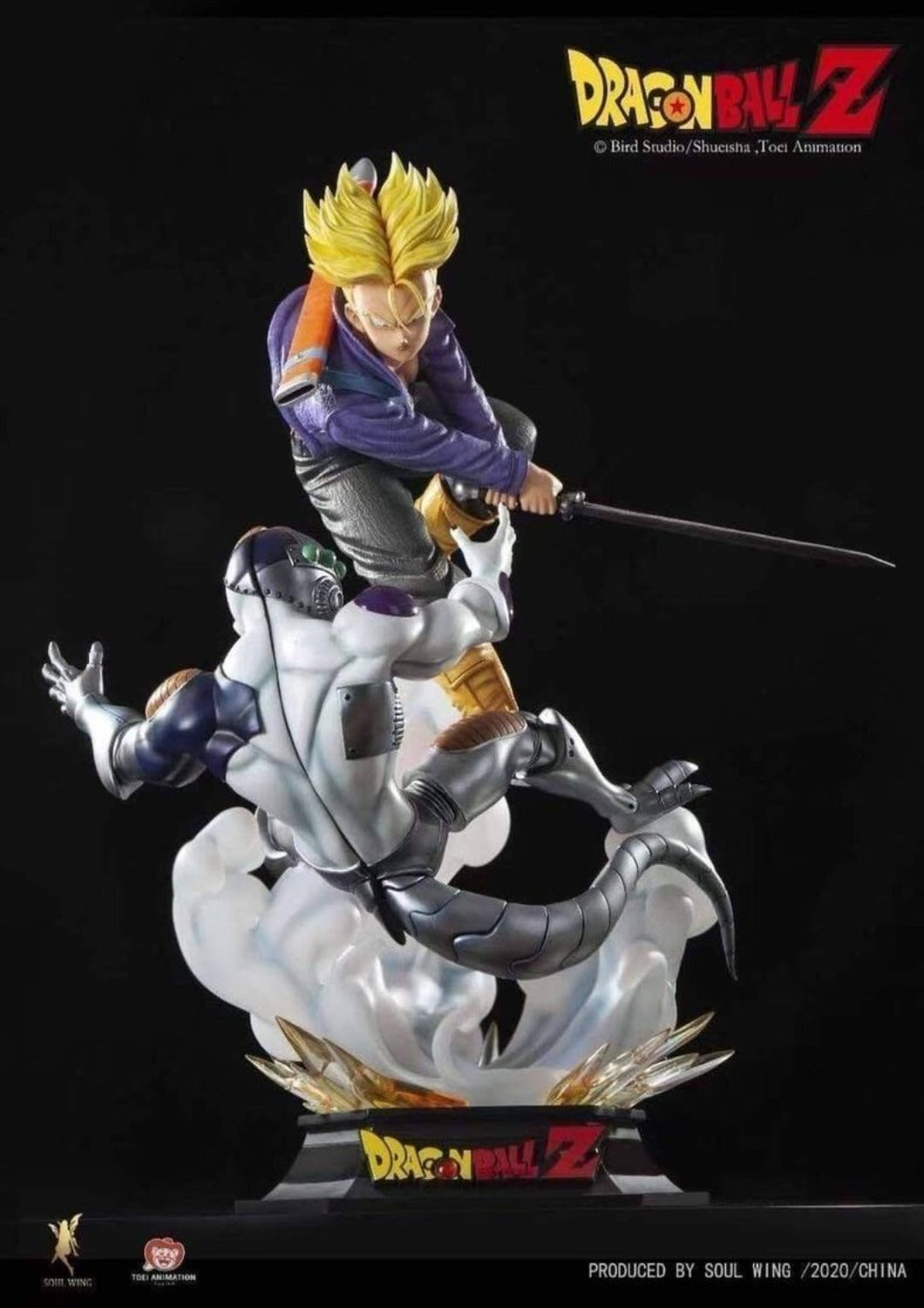 Soul Wing Dragon Ball Z SSJ Trunks vs Mecha Freeza 1/4 Regular Version - Anotoys Collectibles