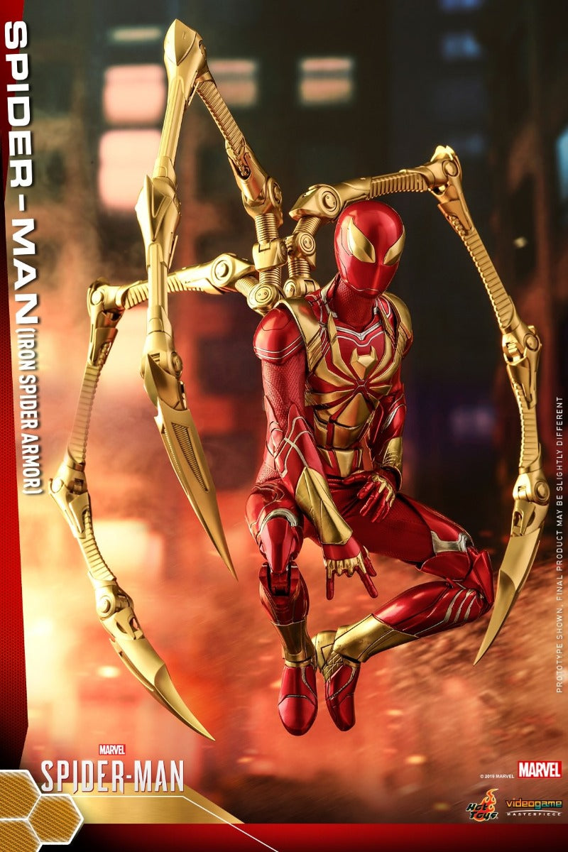 Hot Toys Spider-Man (Iron Spider Armor) 1/6th scale Collectible Figure  VGM38 - Toys Wonderland